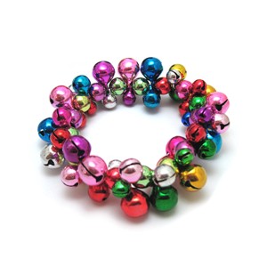 Jingle Bell Stretch Bracelet - Multi-coloured